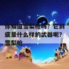 你知道雪梨枪吗？它到底是什么样的武器呢？雪梨枪