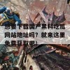 想要下载国产黑料吃瓜网站地址吗？就来这里免费获取吧！