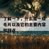 了解一下，什么是一级毛片以及它的主要内容和特点