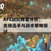 AFS战队阵容分析：关键选手与战术策略探讨