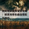 阴阳师刷图阵容全攻略：提高效率的最佳搭配与技巧