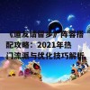 《道友请留步》阵容搭配攻略：2021年热门流派与优化技巧解析