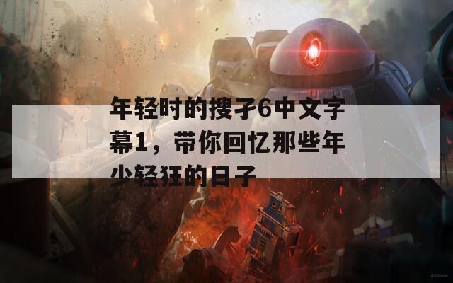 年轻时的搜孑6中文字幕1，带你回忆那些年少轻狂的日子