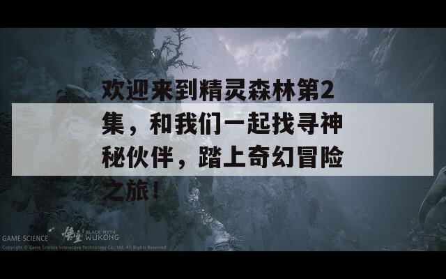 欢迎来到精灵森林第2集，和我们一起找寻神秘伙伴，踏上奇幻冒险之旅！