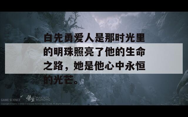 白先勇爱人是那时光里的明珠照亮了他的生命之路，她是他心中永恒的光芒。