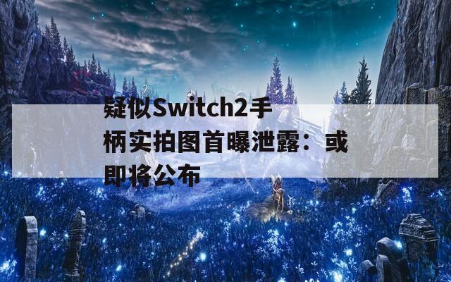 疑似Switch2手柄实拍图首曝泄露：或即将公布