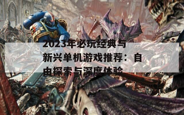 2023年必玩经典与新兴单机游戏推荐：自由探索与深度体验