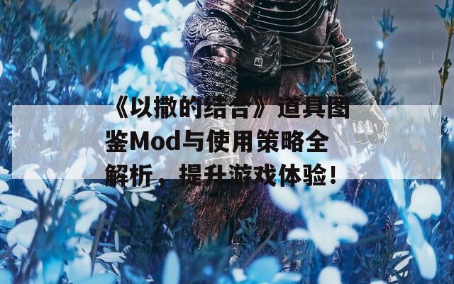 《以撒的结合》道具图鉴Mod与使用策略全解析，提升游戏体验！