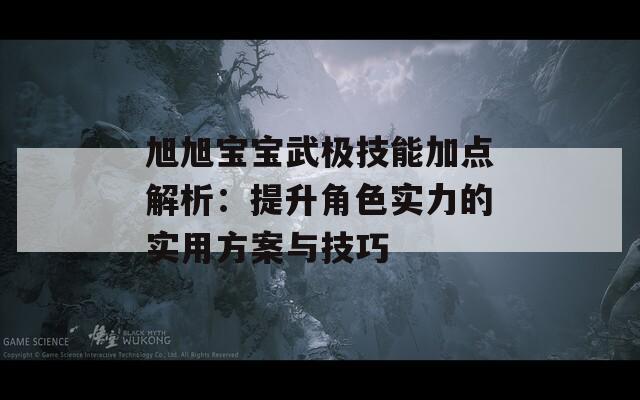 旭旭宝宝武极技能加点解析：提升角色实力的实用方案与技巧